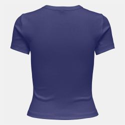 Tee shirt basique col rond coton bio Femme ONLY