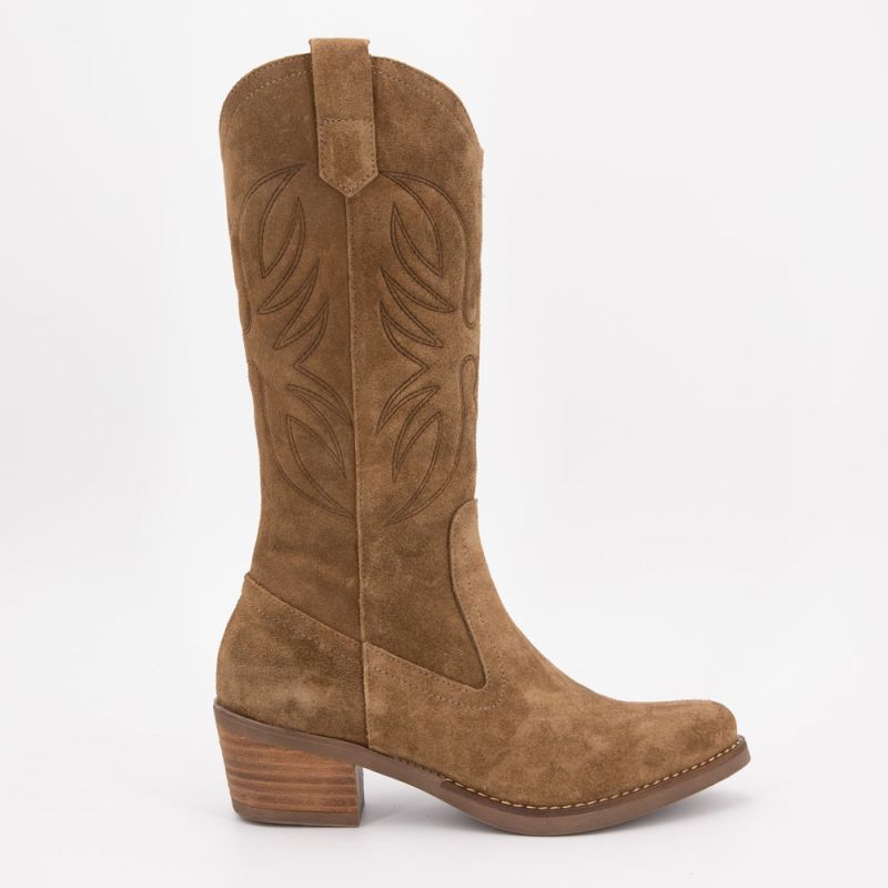 Botte sade taupe 6950 t36/41 Femme PATRICIA MILLER