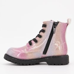 Botine metallic rosa 53ca711680769 t26/32 Enfant DOCKERS BY GERLI