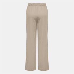 Pantalon en lin fermeture cordon Femme ONLY