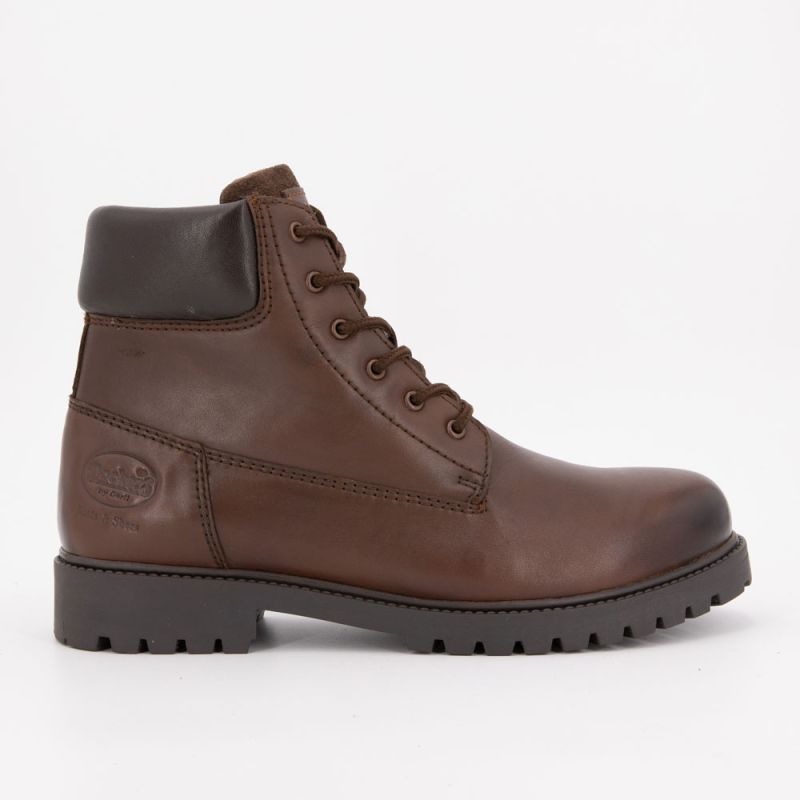 Bottine a lacet nappa park brown 57jp001100380 t41/45 Homme DOCKERS BY GERLI