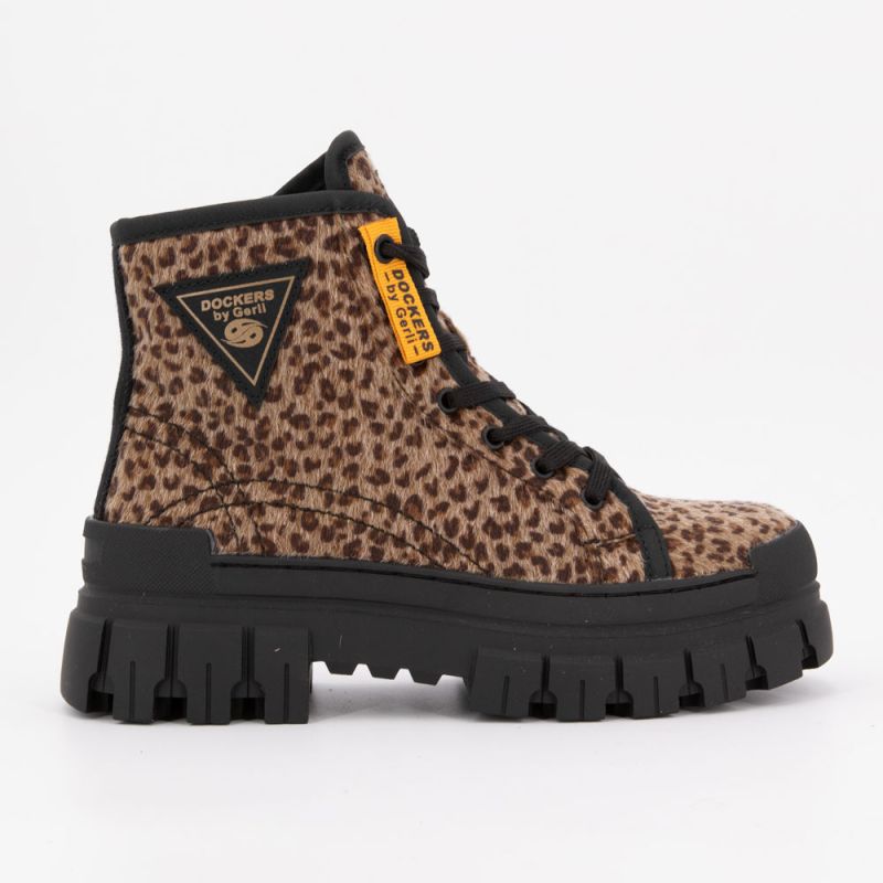 Bottine black brown 57do205600130 t36/41 Femme DOCKERS BY GERLI