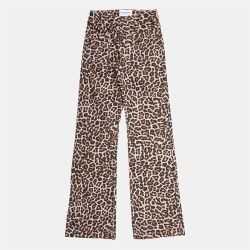 Pantalon imprimé leopard sonny avec poches avant Femme LA PETITE ETOILE