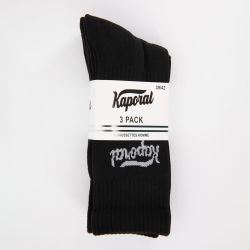 Lot de 3 chaussettes sport poseidon Homme KAPORAL