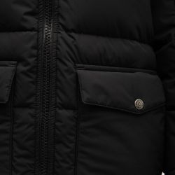 DOUDOUNE CAP FOURRURE AUTHENTIC MINI RIPSTOP FUR BLACK