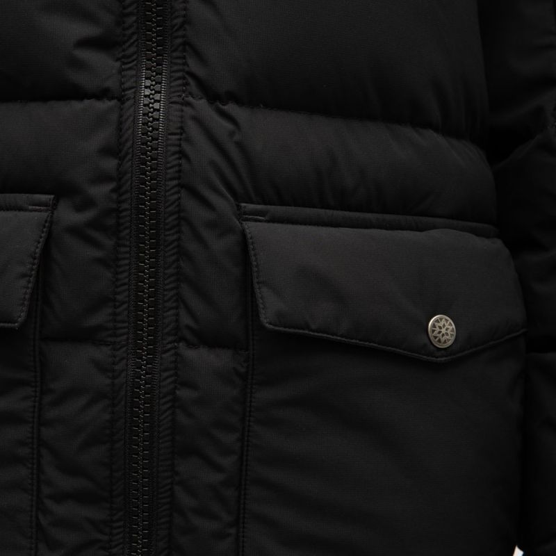 DOUDOUNE CAP FOURRURE AUTHENTIC MINI RIPSTOP FUR BLACK