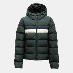 Doudoune capuche lukas baltic green Enfant PYRENEX