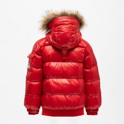 Doudoune cap fourrure avi-jam Enfant PYRENEX