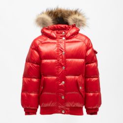 Doudoune cap fourrure avi-jam Enfant PYRENEX