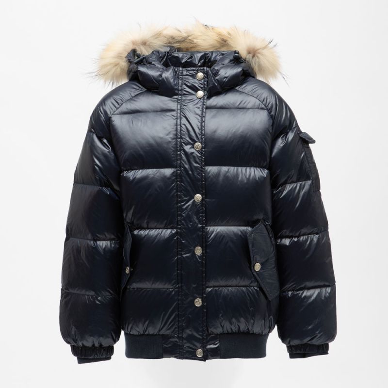 Doudoune cap fourrure avi-jam Enfant PYRENEX