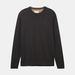 Pull turquoise blue melange 1039805055 Homme TOM TAILOR