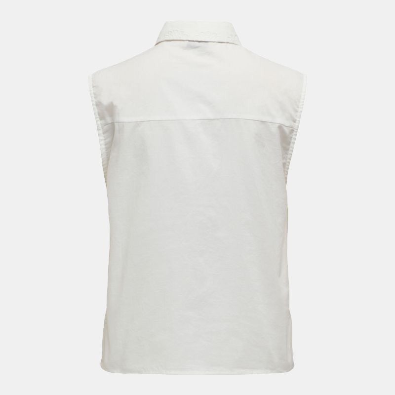 Chemisette tallie broderie anglaise sans manches Femme JDY Chemisette tallie broderie anglaise sans manches Femme JDY
