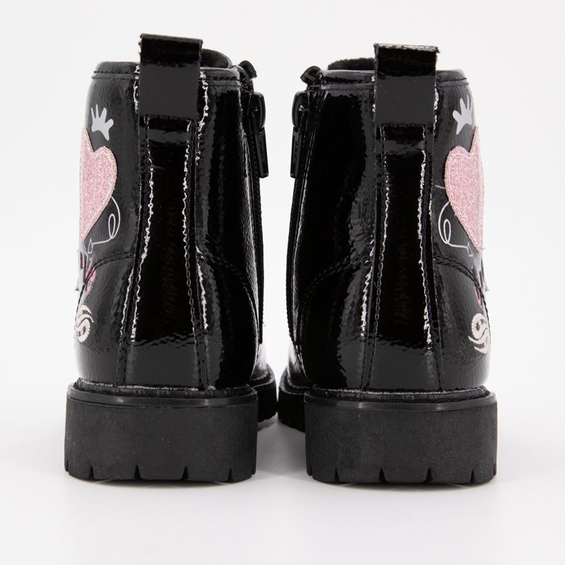Bottine montante patent black 53ca710670100 t25/32 Enfant DOCKERS BY GERLI Bottine montante patent black 53ca710670100 t25/32 Enfant DOCKERS BY GERLI