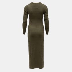 Robe maxi maille torsadée col rondFemme BILL TORNADE