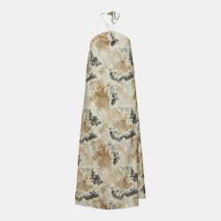 Robe Sally dos nu imprimé à nouer java Femme OBJECT