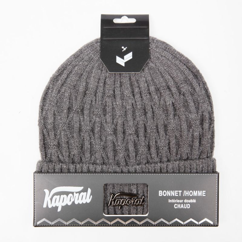Bonnet interieur double lenz Homme KAPORAL Bonnet interieur double lenz Homme KAPORAL