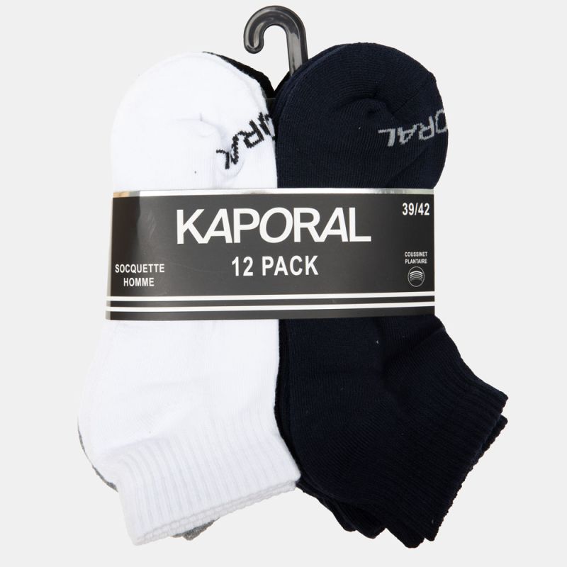 Lot de 12 paires de socquettes gerardo Homme KAPORAL