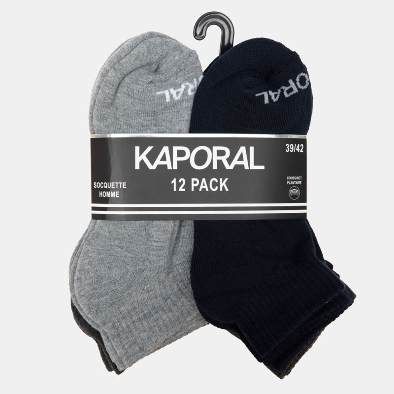 Lot de 12 paires de socquettes gerardo Homme KAPORAL