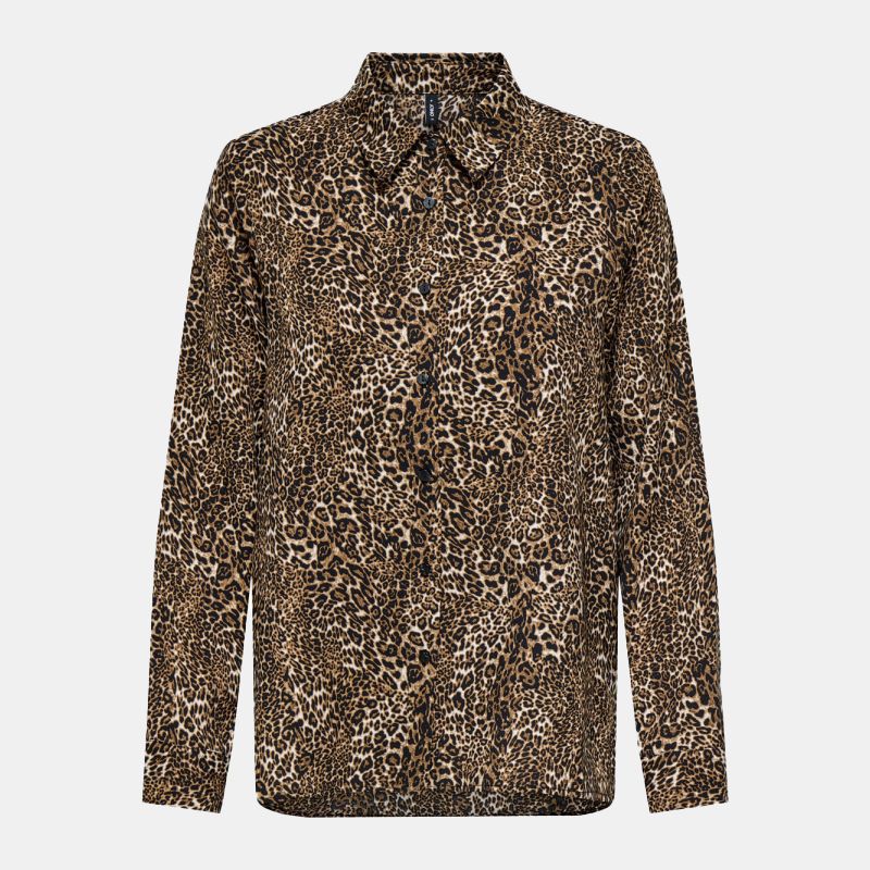 Chemise sierra imprimé léopard regular Femme ONLY