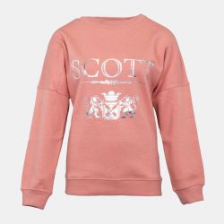 Pull uni logo argenté Femme SCOTT Pull uni logo argenté Femme SCOTT