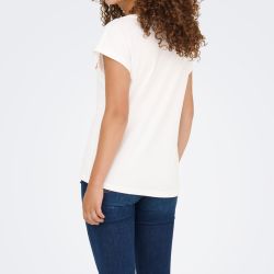 Tee shirt onlamber cloud dancer 15362091 4440 Femme ONLY