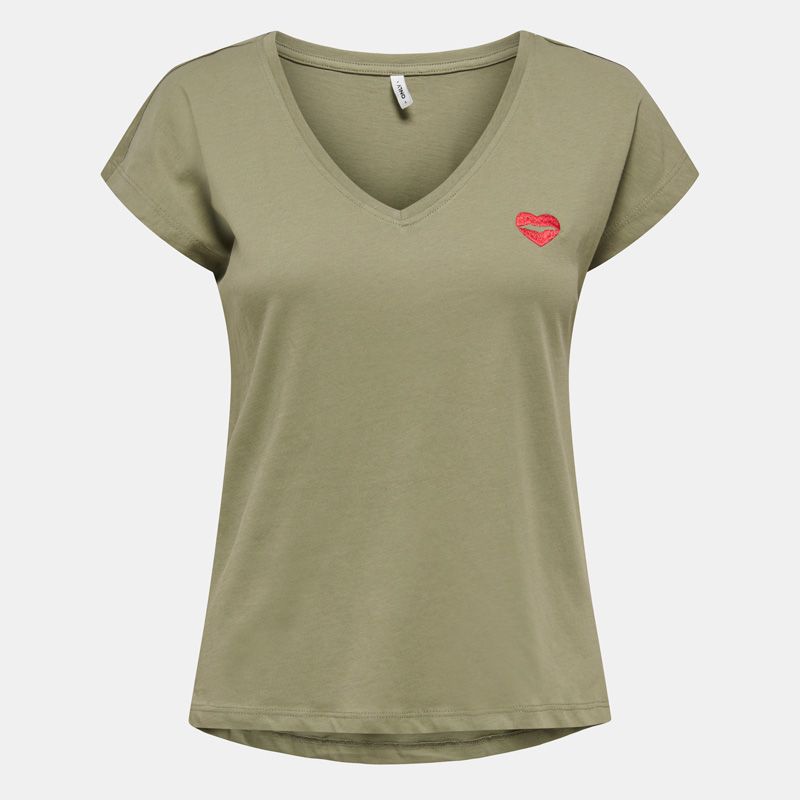 Tee shirt onlamber cloud dancer 15362091 4440 Femme ONLY