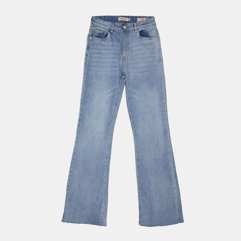Jean flare light stone sienna effiloché Femme DEELUXE 74 Jean flare light stone sienna effiloché Femme DEELUXE 74