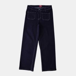 Jean Santana denim coton avec surpiqures blanches Femme AMERICAN PEOPLE Jean Santana denim coton avec surpiqures blanches Femme AMERICAN PEOPLE