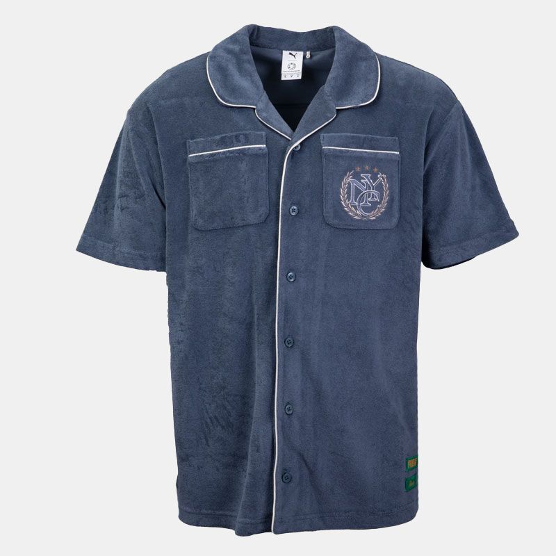 Chemise col à revers Puma x Rhuigi avec blason Homme PUMA
