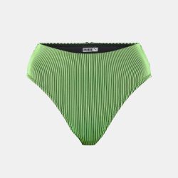 Bas de maillot de bain green black à rayures Femme PUMA