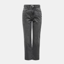 Jean regular robyn gris foncé denim Femme ONLY