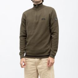 Pull demi zip edmond Homme KAPORAL