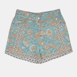 Short flavie coton à fleurs Femme ANTIK BATIK