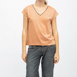 TEE SHIRT MC JOSSY BUTTERNUT 04V124W