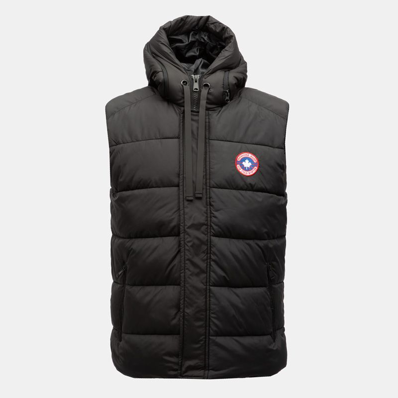 Gilet sm noir spot Homme PARAGOOSE