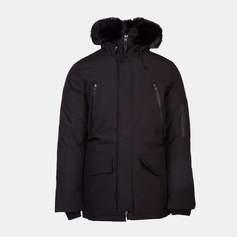 Parka curling full black Homme PARAGOOSE Parka curling full black Homme PARAGOOSE