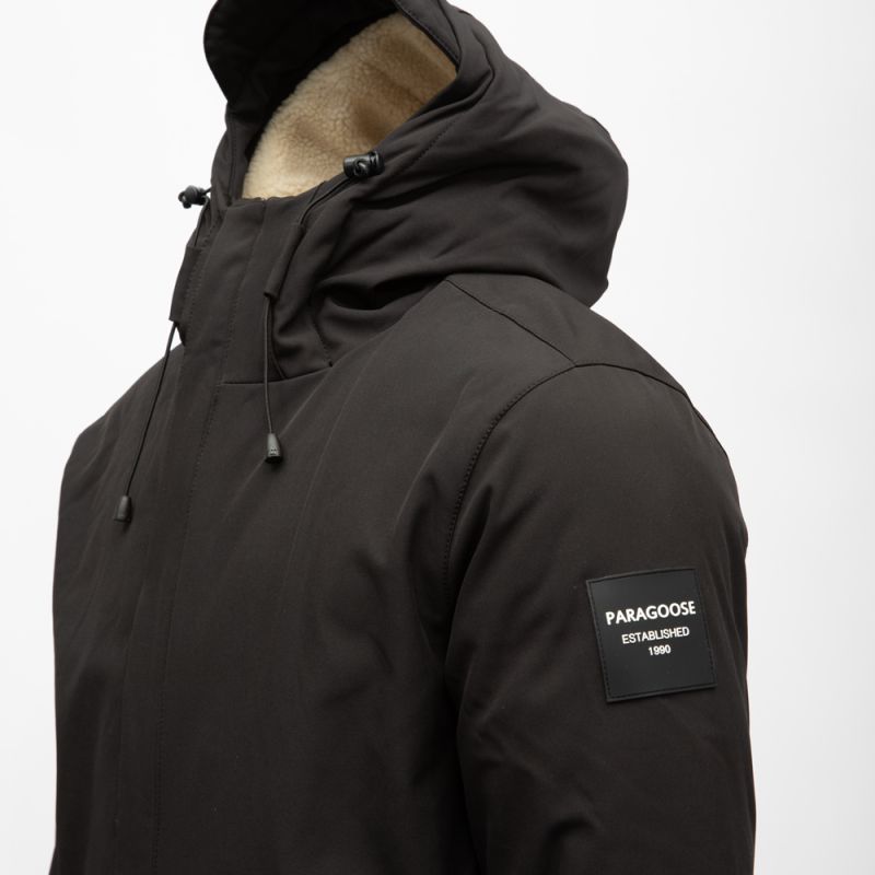 Parka homme noir blanco Homme PARAGOOSE Parka homme noir blanco Homme PARAGOOSE