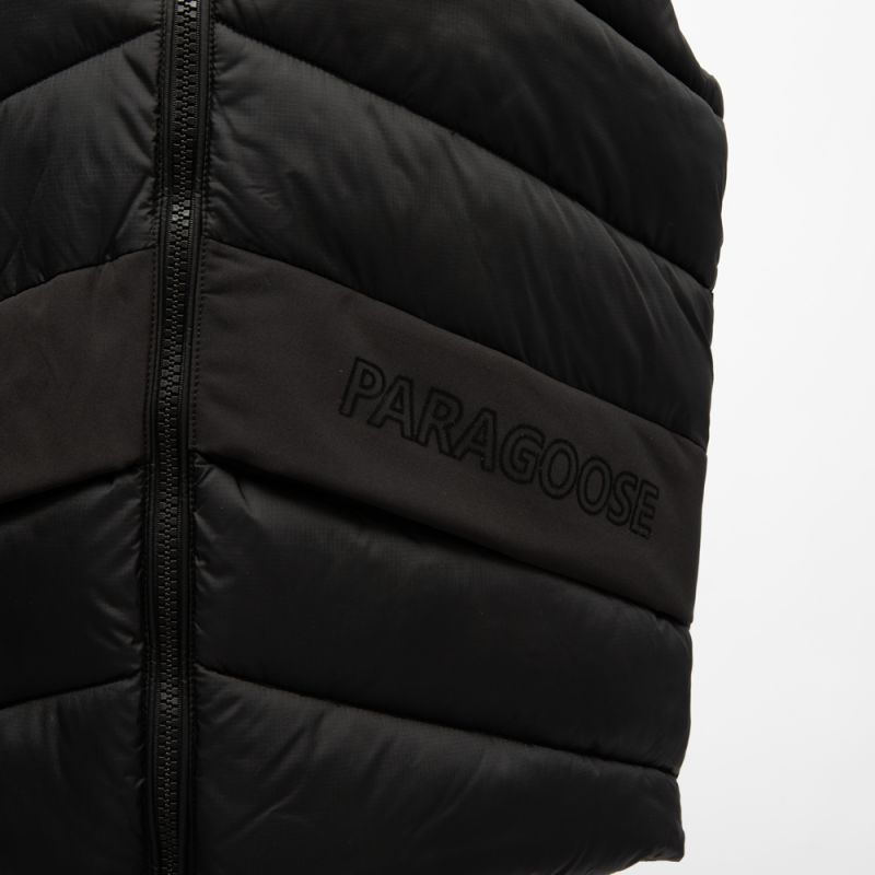 Gilet sans manche noir colombus Homme PARAGOOSE Gilet sans manche noir colombus Homme PARAGOOSE