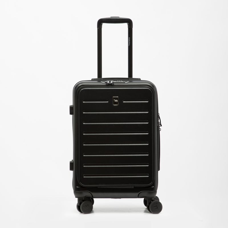 Valise black 50cm avec poche mu00024-blk Mixte MURANO Valise black 50cm avec poche mu00024-blk Mixte MURANO