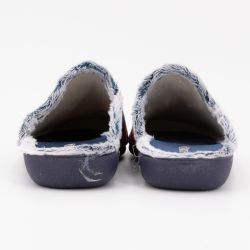 Pantoufle linea rojo marino t36-41 Homme BONADONA