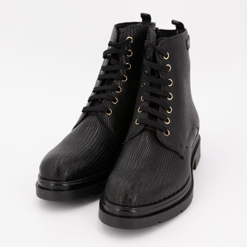 Bottines c040098 soraya noir lezard 36-41 Femme LES TROPEZIENNES PAR M.BELARBI