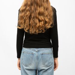 Tee shirt ml col rond aliona Femme BURTON OF LONDON