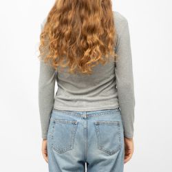 Tee shirt ml col rond aliona Femme BURTON OF LONDON