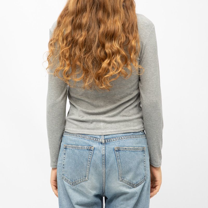 Tee shirt ml col rond aliona Femme BURTON OF LONDON