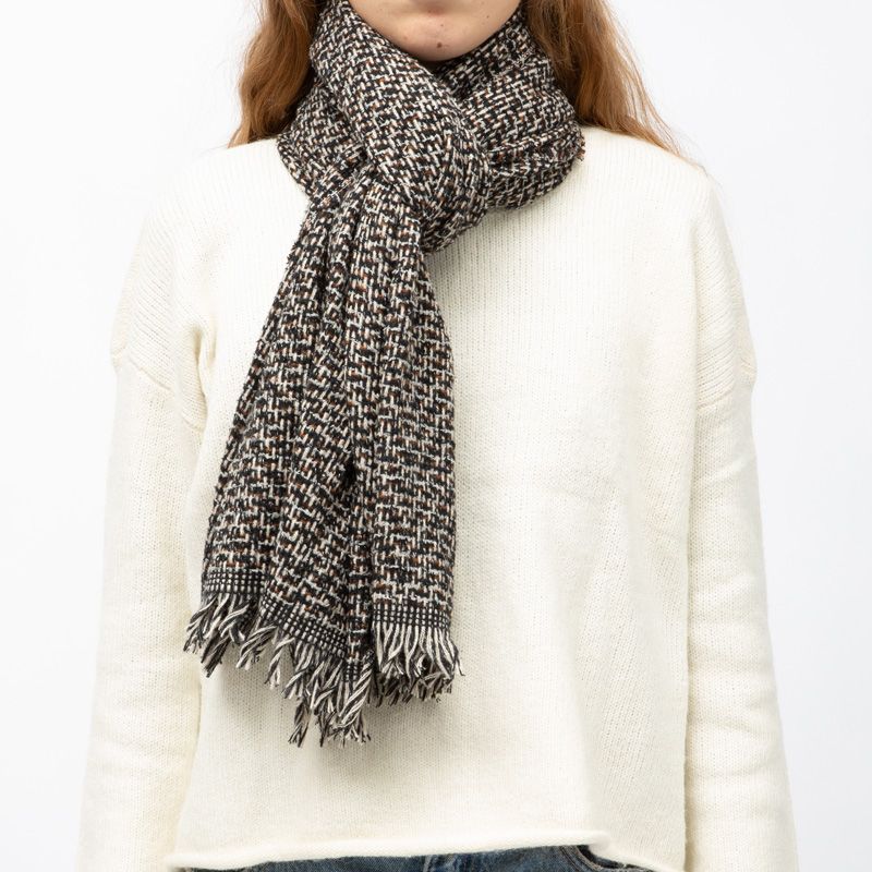 Echarpe 70x200 cm noir man ff 224060 Mixte MANOUKIAN