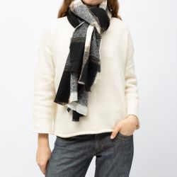 Echarpe 70x200 cm navy man ff 224058 Mixte MANOUKIAN