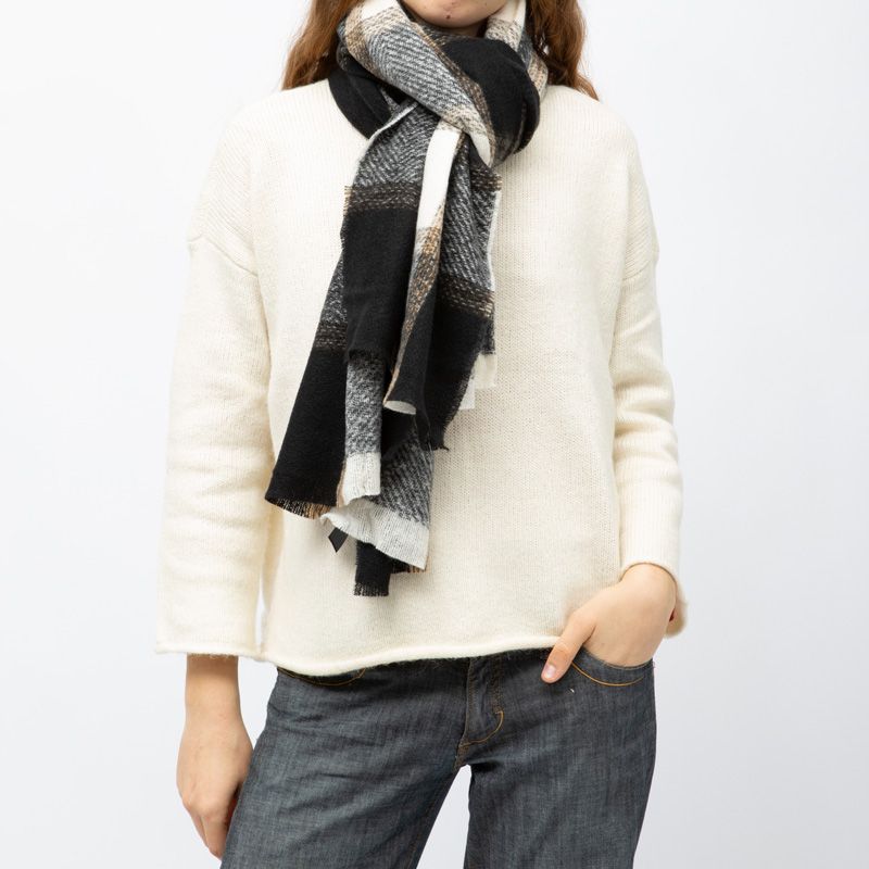 Echarpe 70x200 cm navy man ff 224058 Mixte MANOUKIAN