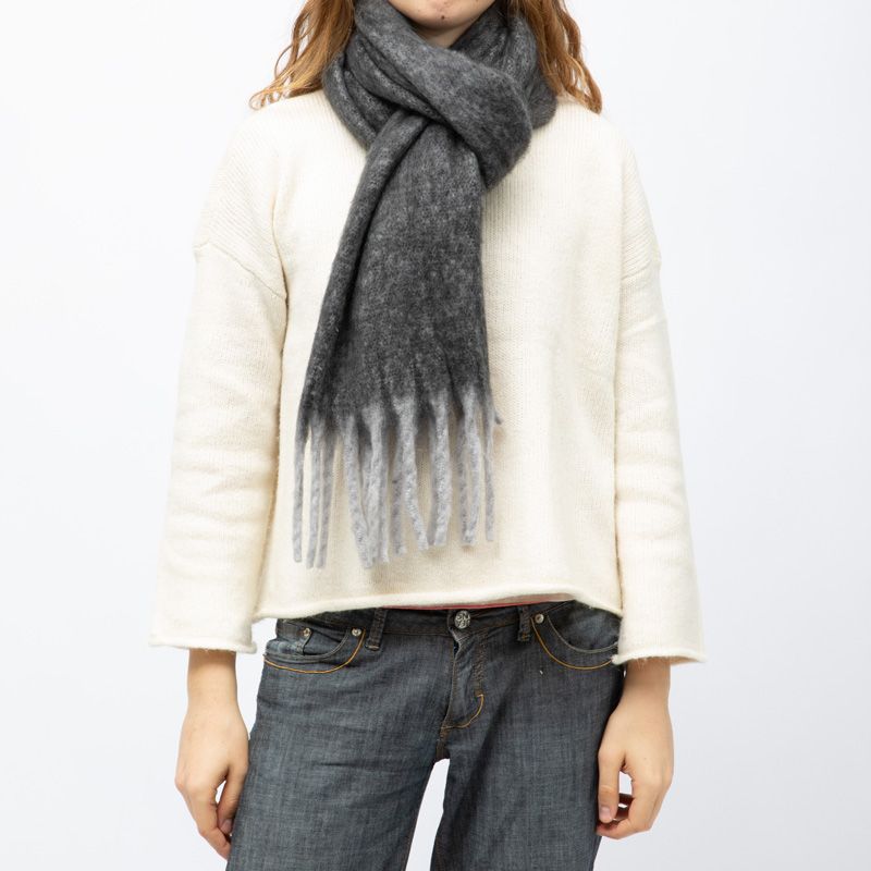 Echarpe 50x180 cm anthracite man ff 252629 Mixte MANOUKIAN