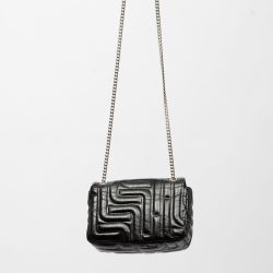POCHETTE RABATS CUIR