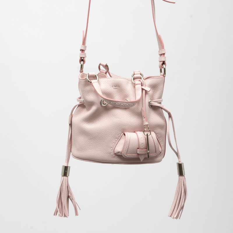 Sac seau s cuir Femme LANCEL